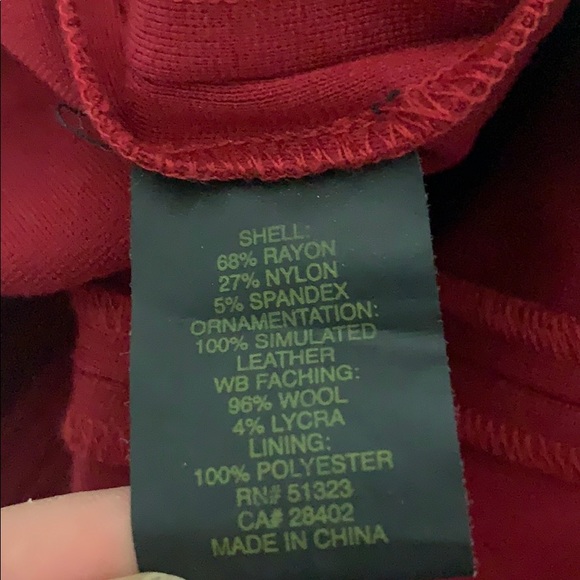 Cynthia Steffe Red Pants - Picture 3 of 3